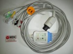 Kabel 5EKG kardiomonitor Creative PC-3000, UP-7000, UP-9000 (klamra)