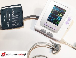Pulsoksymetr i ciśnieniomierz dla dzieci