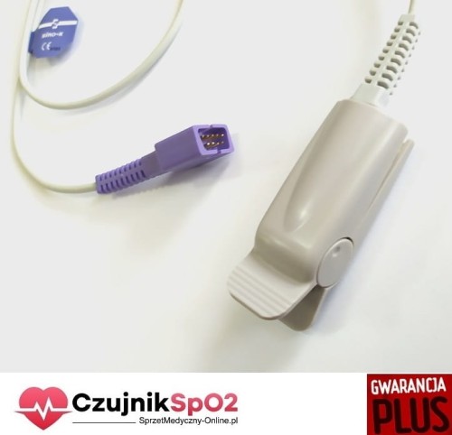 Czujnik pulsoksymetru defibrylatora ZOLL.jpg