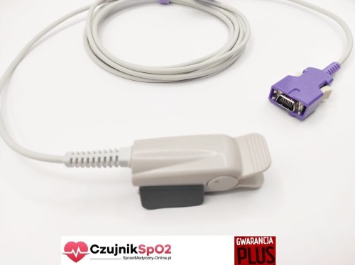Czujnik pulsoksymetru do monitora pacjenta Nellcor Libra PM100N N600.jpg